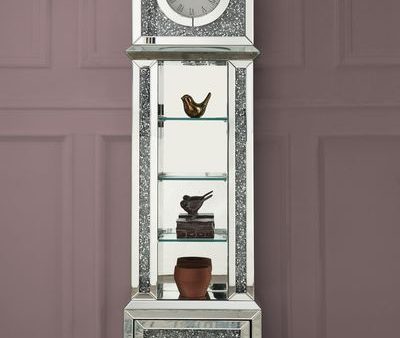 Noralie - Grandfather Clock - Pearl Silver - 63  Online now