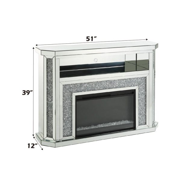 Noralie - Fireplace - Mirrored - 39  Online Hot Sale