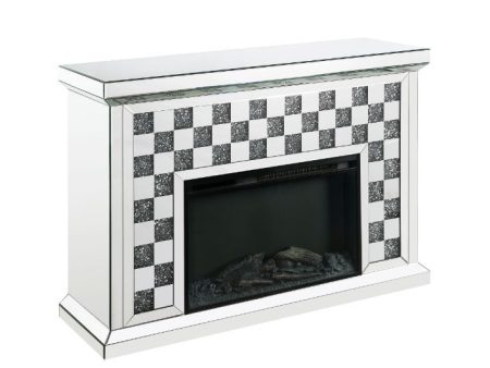 Noralie - Fireplace - Mirrored For Discount