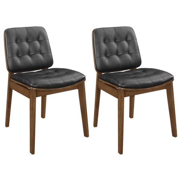 Redbridge - Upholstered Dining Side Chair (Set of 2) - Walnut Online Sale