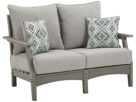 Visola - Gray - Loveseat w Cushion Cheap