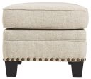 Claredon - Linen - Ottoman Online Sale