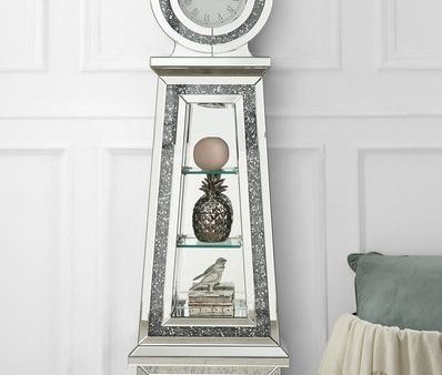 Noralie - Grandfather Clock - Mirrored - 63  For Cheap