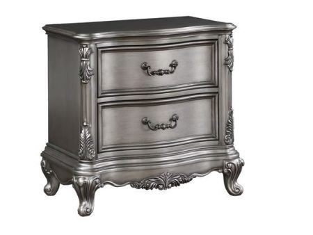 Ausonia - Nightstand - Antique Platinum - Finish Cheap