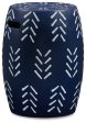 Genemore - Navy   White - Stool Fashion