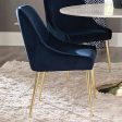 Mayette - Upholstered Side Dining Chair (Set of 2) - Blue For Discount