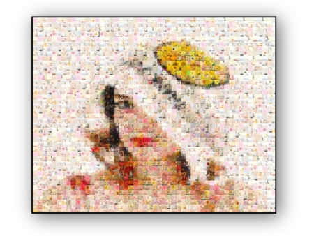 Photo Mosaic Canvas Print Online now